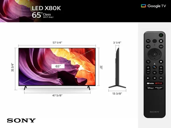 تلفزيون سوني برافيا 65 بوصة 4K UHD LED